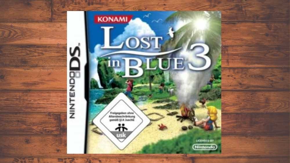 lost in blue 3 Nintendo cover of Lost in Blue 3 game