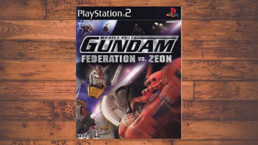 Mobile Suit Gundam: Federation vs. Zeon PS2 cover of Mobile Suit Gundam: Federation vs. Zeon game