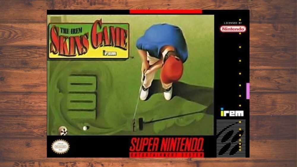 The Irem Skins Game Nintendo cover of The Irem Skins Game