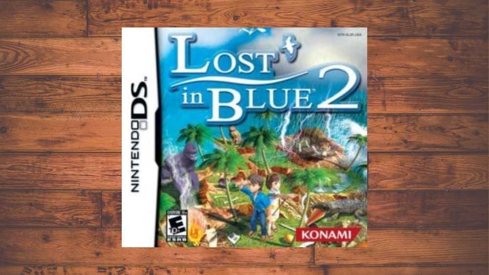 lost in blue 2 Nintendo cover of Lost in Blue 2 game